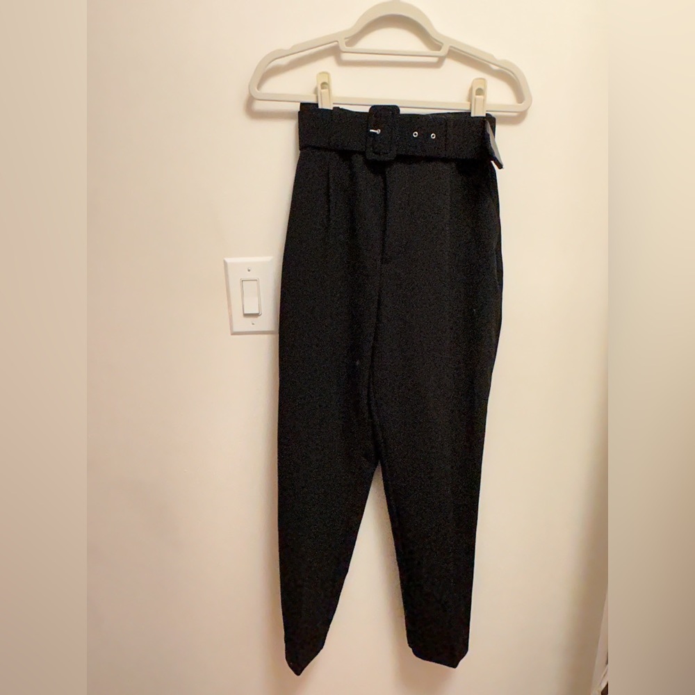 Belted Trousers (High waisted)